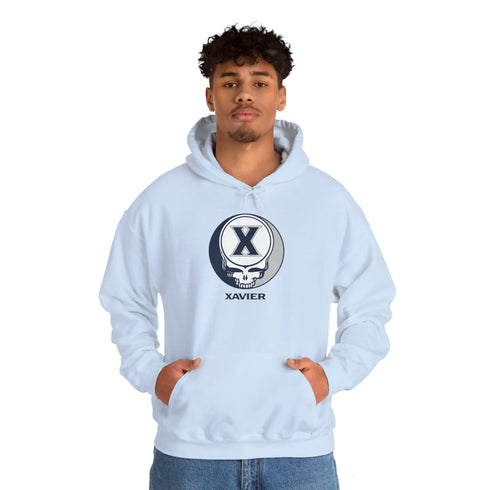 Xavier University Grateful Dead Unisex Heavy Blend Hoodie StealieShop