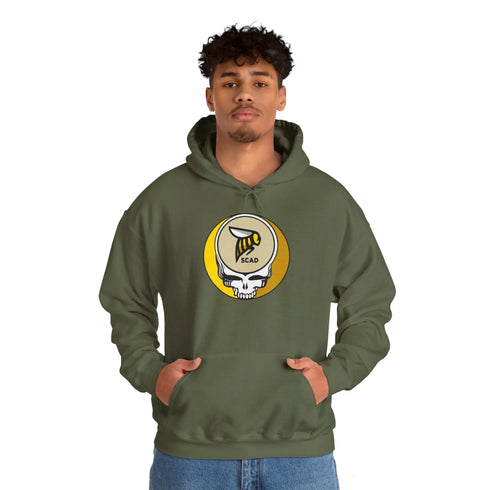 Savannah College of Art and Design Grateful Dead Steal Your Face Unisex Hoodie StealieShop