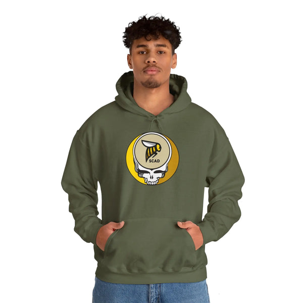 Savannah College of Art and Design Grateful Dead Steal Your Face Unisex Hoodie StealieShop