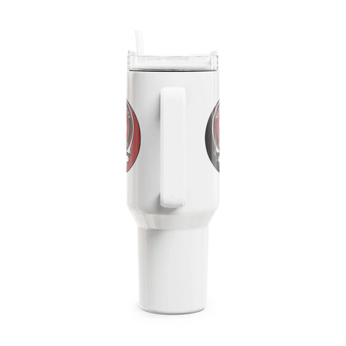 Grateful Dead - New Jersey Devils Stealie "Fat Man" Tumbler, Double Insulated 40oz Travel Mug - StealieShop