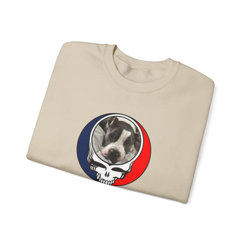 Custom Dog Stealie Crewneck Sweatshirt (38)