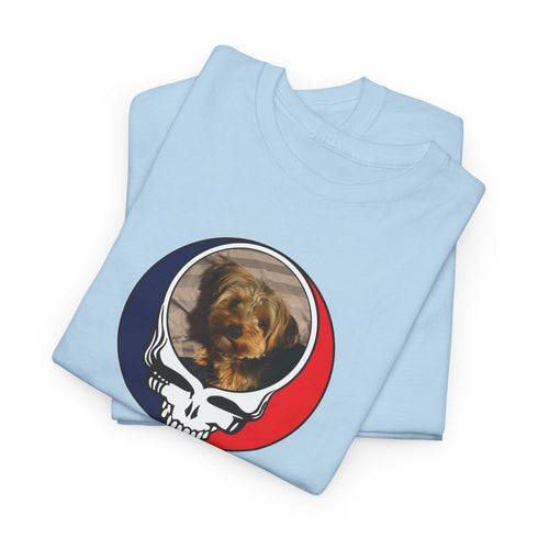 Custom Dog Stealie Unisex Grateful Dead T-Shirt (151)