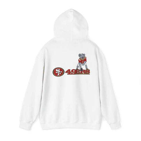San Francisco 49ers Dancing Bear Unisex Hoodie - NFL - StealieShop