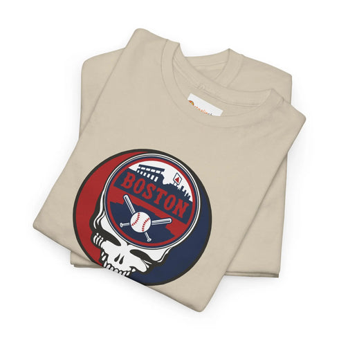 Grateful Dead - Boston Red Sox Grateful Dead Steal Your Face T-Shirt - StealieShop