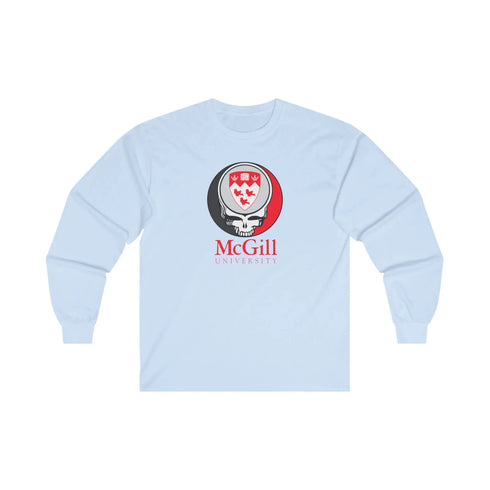 McGill University Grateful Dead Long Sleeve Tee StealieShop