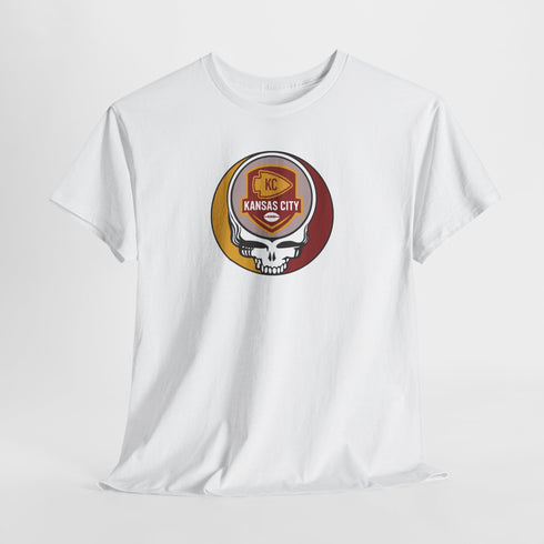 Kansas City Football Stealie T-Shirt - Gridiron Collection