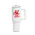 Grateful Dead - Pink Dancing Bear "Fat Man" Tumbler, Double Insulated 40oz Travel Mug - StealieShop