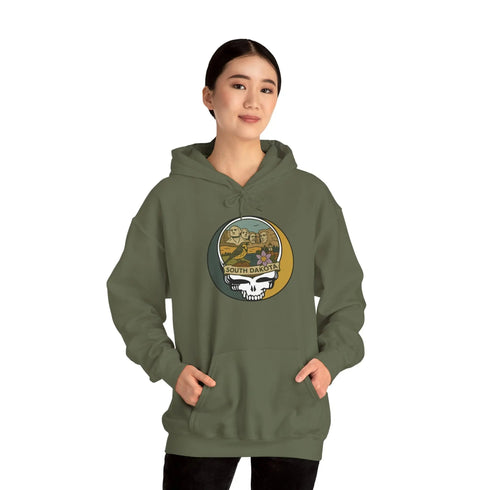 South Dakota Stealie Unisex Heavy Blend Hoodie