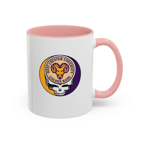 West Chester University Grateful Dead Stealie Coffee Mug (11oz or 15oz) - StealieShop