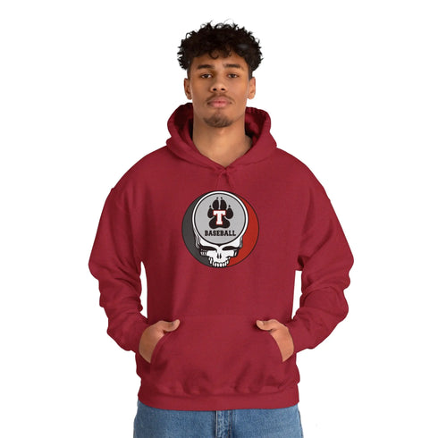 Thomas College Baseball Grateful Dead Unisex Heavy Blend Hoodie StealieShop