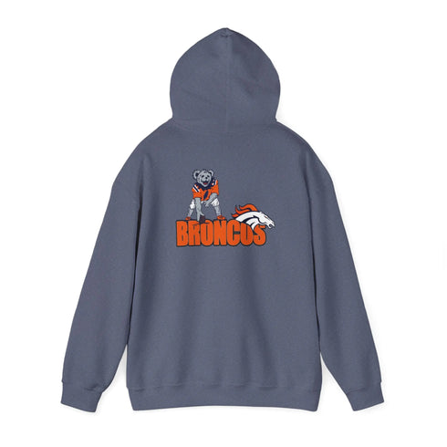 Denver Broncos Dancing Bear Unisex Hoodie - NFL - StealieShop