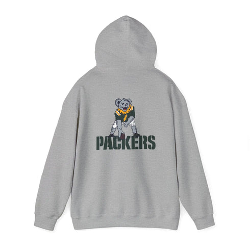 Green Bay Packers Dancing Bear Unisex Hoodie - NFL - StealieShop