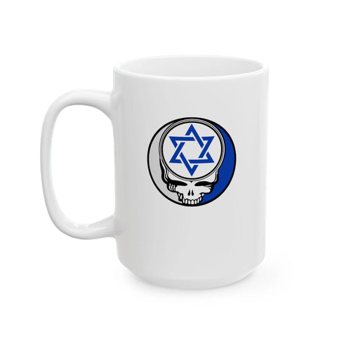 Grateful Dead - Star of David Stealie 15 Ounce Grateful Dead Ceramic Mug - StealieShop