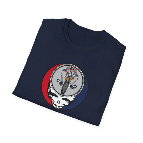 Grateful Dead - Psychle Sam Stealie Grateful Dead T-Shirt - StealieShop
