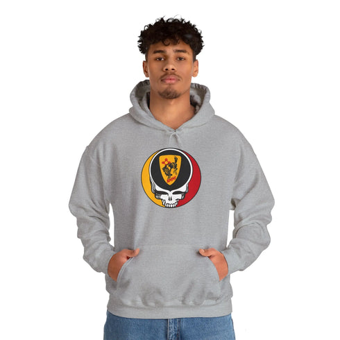 New Mexico Military Institute Grateful Dead Steal Your Face Unisex Hoodie StealieShop
