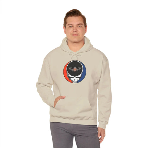 Grateful Dead - Custom ATC Freight Stealie Grateful Dead Hoodie Sweatshirt - StealieShop