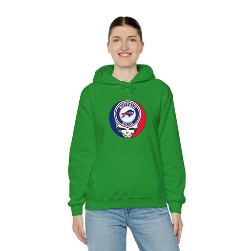 Buffalo Bills Grateful Dead Unisex Hoodie StealieShop