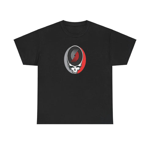 Portland Trailblazers Grateful Dead T-Shirt - NBA - StealieShop