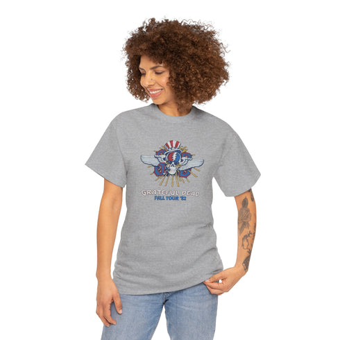 Fall Tour '82 Unisex Grateful Dead T-Shirt - Icons From The Road Collection
