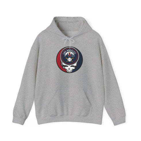 Grateful Dead - Los Angeles Angels Grateful Dead Unisex Heavy Blend Hoodie - Hooded Sweatshirt - StealieShop