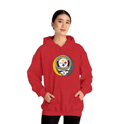 Pittsburgh Steelers Grateful Dead Hoodie StealieShop