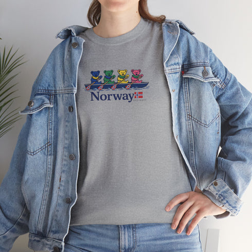 Norway World Dancing Bears Unisex Grateful Dead T-Shirt