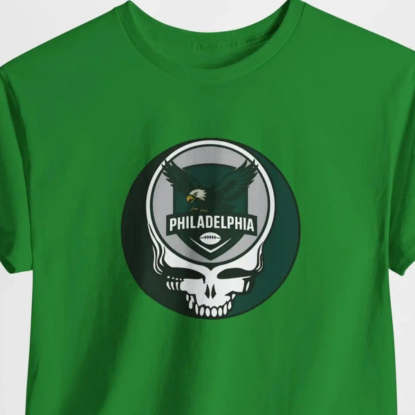 Grateful Dead - The Gridiron Collection: Philadelphia Eagles Stealie Unisex T-Shirt - NFL - StealieShop