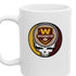 Grateful Dead - The Gridiron Collection: Washington Commanders Stealie Ceramic Coffee Mug - NFL - StealieShop