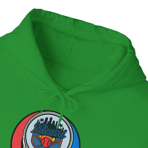 Grateful Dead - Miami Marlins Grateful Dead Unisex Heavy Blend Hoodie - StealieShop
