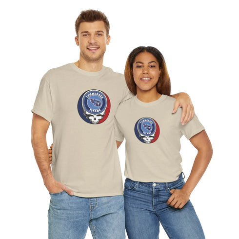 Tennessee Titans Grateful Dead Steal Your Face T-Shirt - NFL - StealieShop