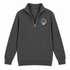 San Jose Sharks - Premium Grateful Dead Quarter-Zip Pullover - Charcoal - 6