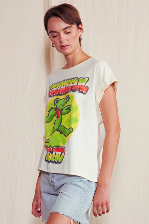 Grateful Dead - Grateful Dead Marching Bear Top - StealieShop