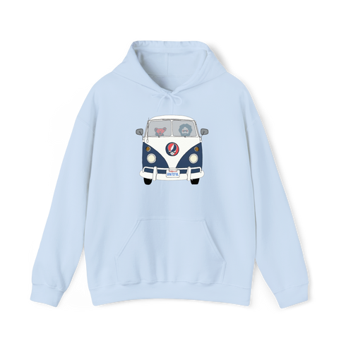 Jerry and The Bear Road Trippin' - Life is dead.® Hoodie