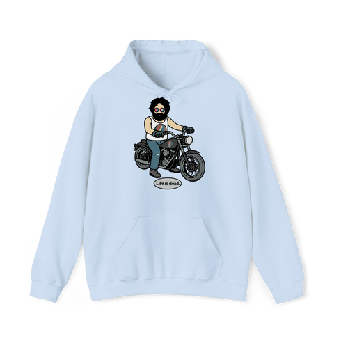 Jerry and His Hog - Life is dead.® Hoodie