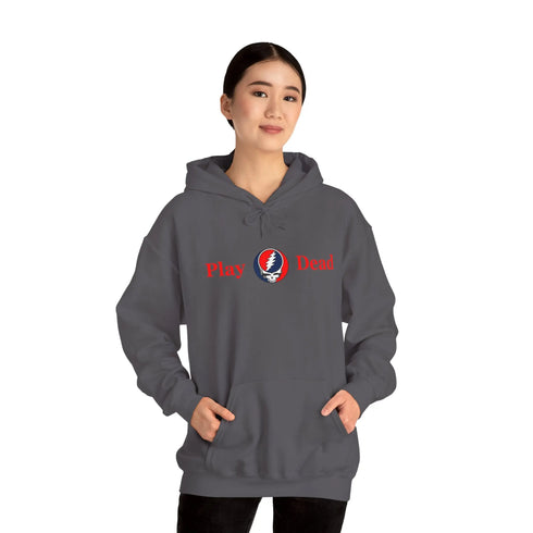 Grateful Dead - Play Dead Stealie Unisex Heavy Blend Hoodie - StealieShop