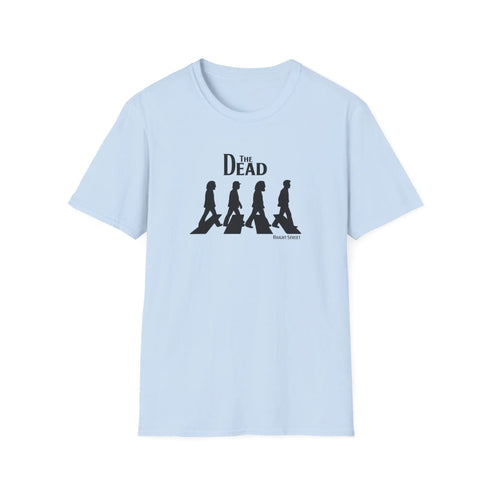 Grateful Dead - "Jerry Road" Haight Street Crosswalk Silhouettes T-Shirt - StealieShop