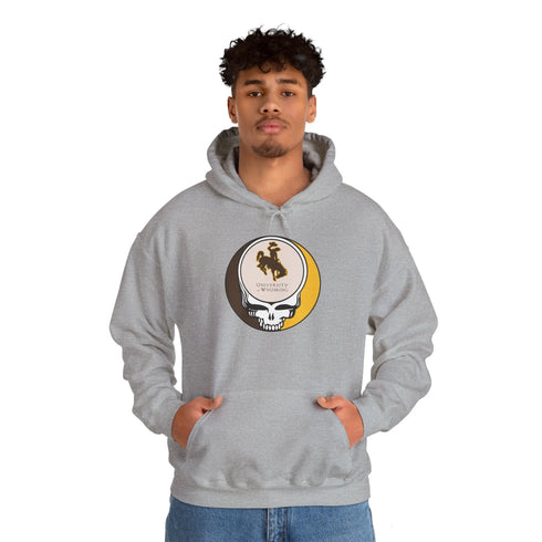 University of Wyoming Grateful Dead Unisex Heavy Blend Hoodie StealieShop