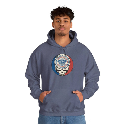 Ford Steal Your Face Grateful Dead Unisex Hoodie StealieShop