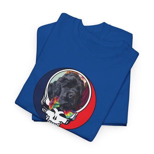 Custom Dog Stealie Unisex Grateful Dead T-Shirt (150)