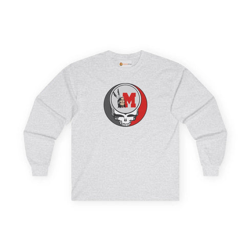 Miami of Ohio Redskins Grateful Dead Long Sleeve Tee StealieShop