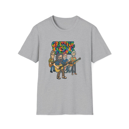 Grateful Dead - Jerry and The Boys - Life is dead. Grateful Dead TShirt - StealieShop