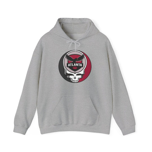 Grateful Dead - Atlanta Falcons Stealie Grateful Dead Unisex Hoodie - NFL - StealieShop