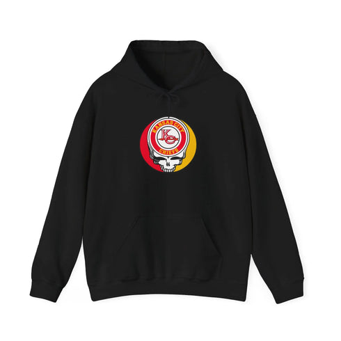 Grateful Dead - Kansas City Chiefs Grateful Dead Hooded SweaT-Shirt - StealieShop