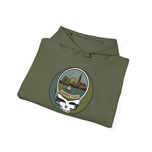 Connecticut Stealie Grateful Dead Hoodie