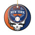 Grateful Dead - New York Baseball Stealie Christmas Ornament - StealieShop
