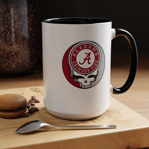 Grateful Dead - Alabama Stealie Coffee Mug - StealieShop