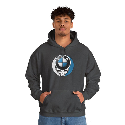 BMW Steal Your Face Grateful Dead Unisex Hoodie - StealieShop