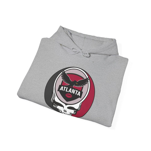 Grateful Dead - Atlanta Falcons Stealie Grateful Dead Unisex Hoodie - NFL - StealieShop