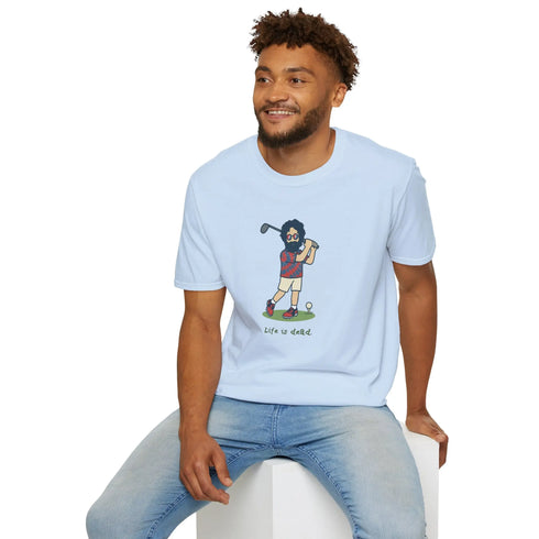 Grateful Dead - Golfin' Jerry - Life is dead. Grateful Dead T-Shirt - StealieShop