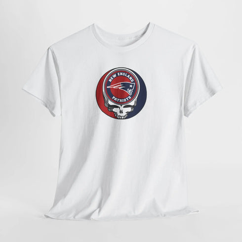 New England Patriots Logo Stealie Grateful Dead Unisex T-Shirt